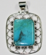 Turquoise Pendant P130 - Click Image to Close